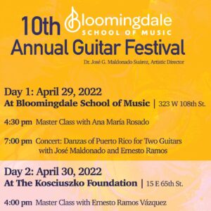 AMR To Be Featured Guest Performer For The Bloomingdale School Of Music