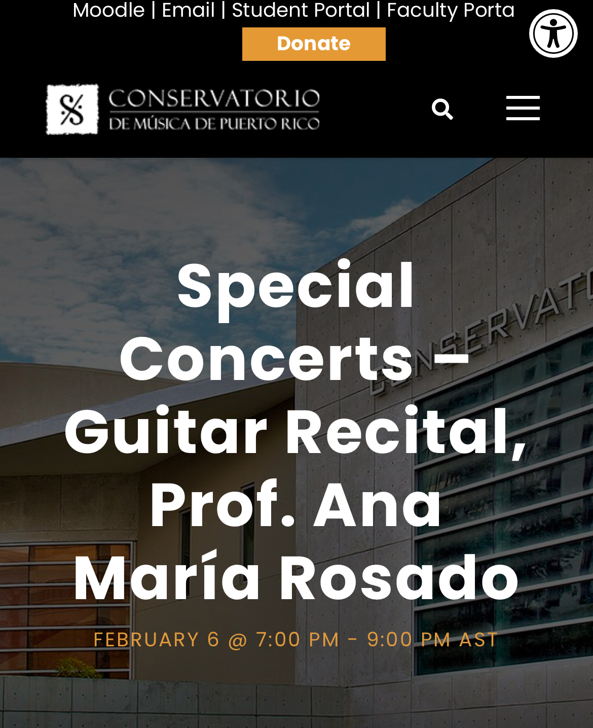 Conservatory Announcement